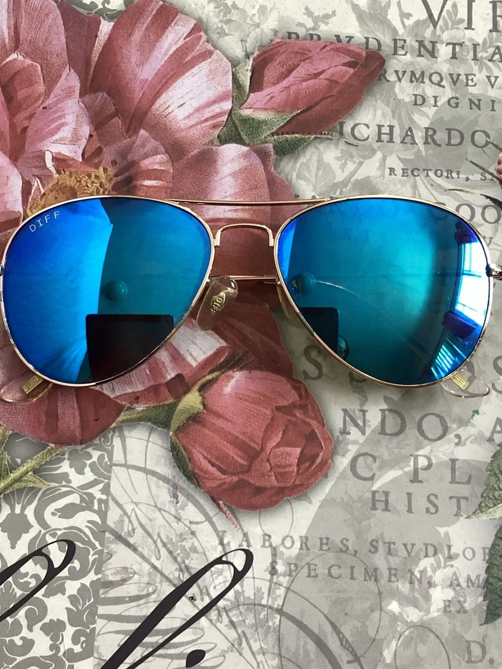 DIFF aviator sunglasses